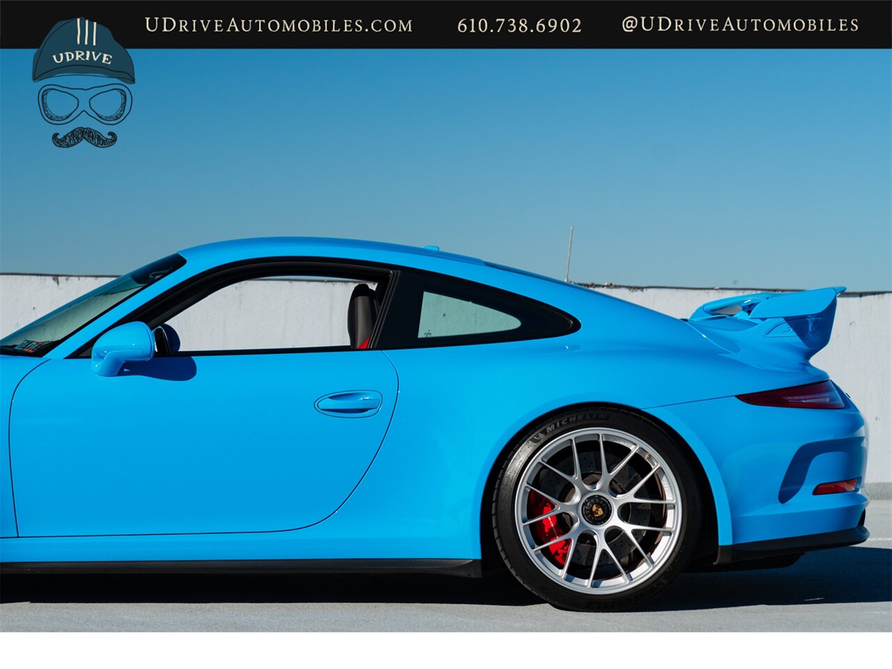 2014 Porsche 911 GT3  Paint to Sample Riviera Blue Red Stitching Adap Spt Sts Amazing Spec Rare Opportunity - Photo 27 - West Chester, PA 19382