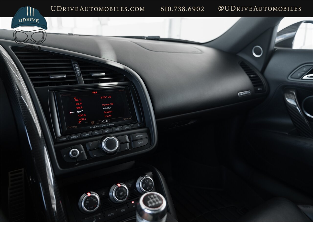 2012 Audi R8 5.2 quattro  V10 6 Speed Manual Red Stitching - Photo 33 - West Chester, PA 19382