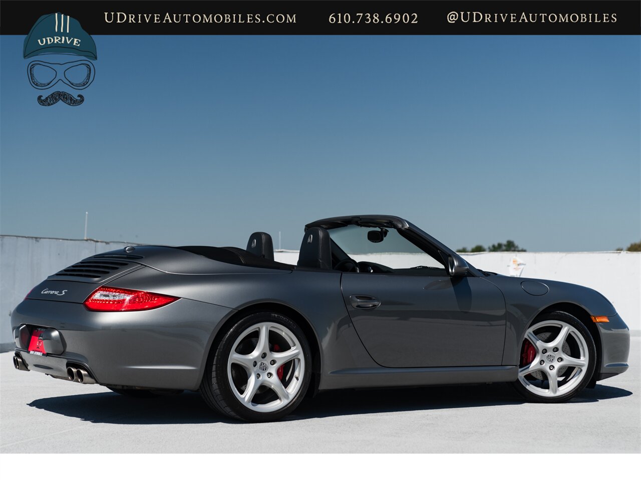 2010 Porsche 911 Carrera S  997.2 Cabriolet 6 Speed Manual Meteor Grey - Photo 3 - West Chester, PA 19382