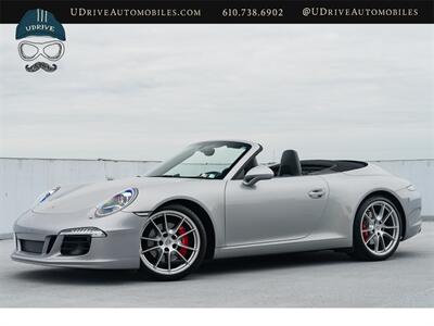 2015 Porsche 911 Carrera S Cabriolet  Chrono SportDesign Front Bumper Clear Tails Power Sport Seats Convertible