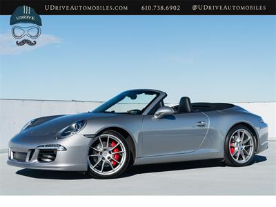 2015 Porsche 911 Carrera S Cabriolet  Chrono SportDesign Front Bumper Clear Tails Power Sport Seats Convertible
