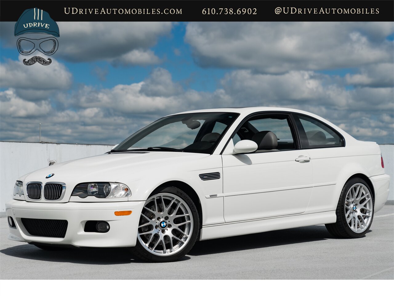 2005 BMW M3 Competition Pkg  6 Speed Alpine White Service History - Photo 1 - West Chester, PA 19382