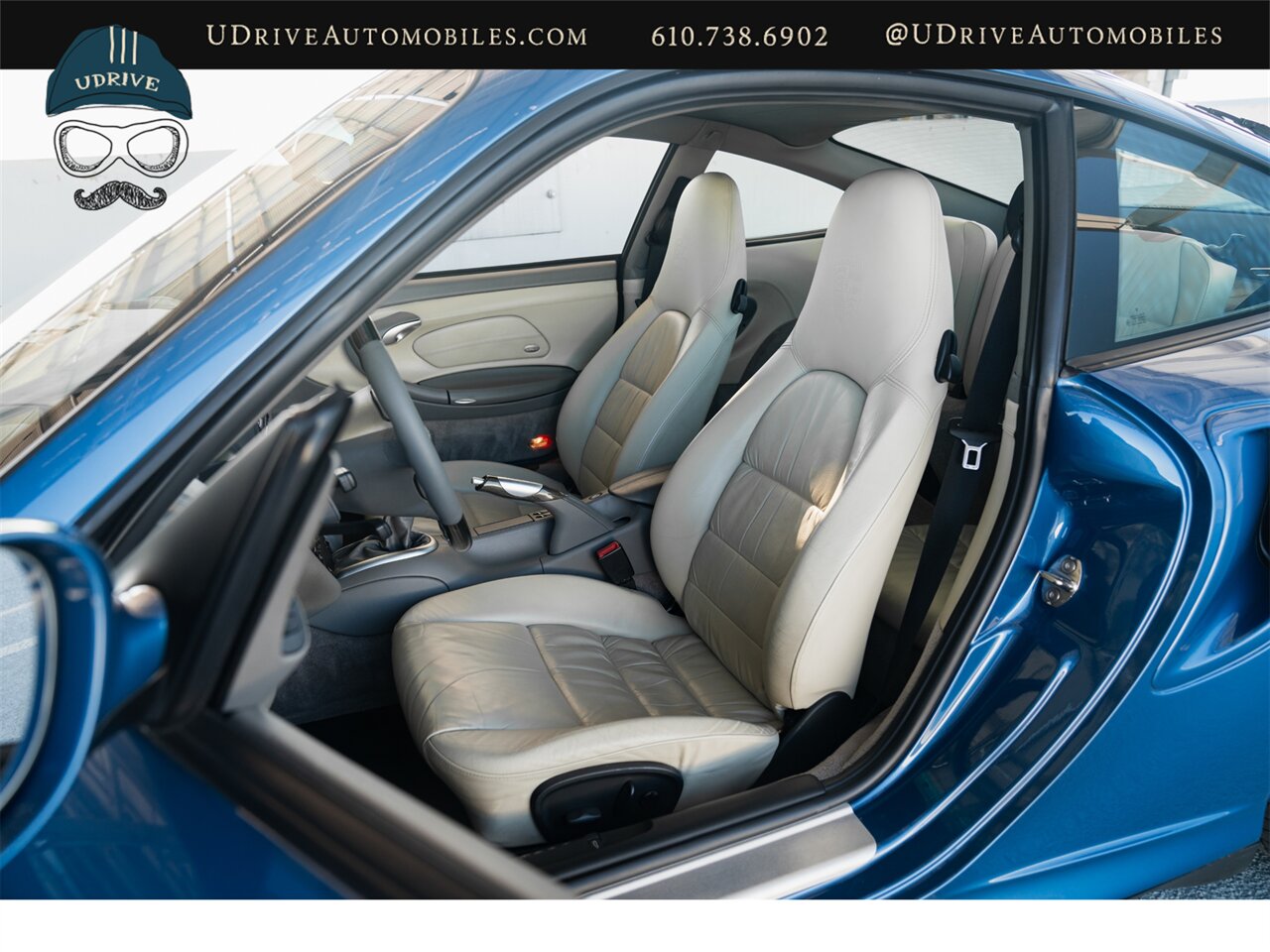 2001 Porsche 911 Turbo  996 Paint To Sample Denim Blue Leather to Sample Linen 1 of a Kind Spec - Photo 7 - West Chester, PA 19382
