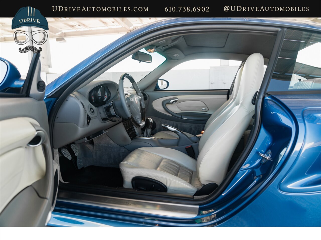 2001 Porsche 911 Turbo  996 Paint To Sample Denim Blue Leather to Sample Linen 1 of a Kind Spec - Photo 29 - West Chester, PA 19382