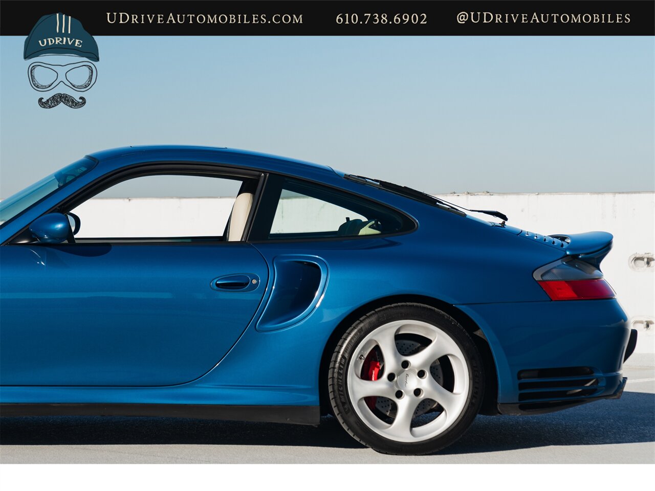 2001 Porsche 911 Turbo  996 Paint To Sample Denim Blue Leather to Sample Linen 1 of a Kind Spec - Photo 24 - West Chester, PA 19382
