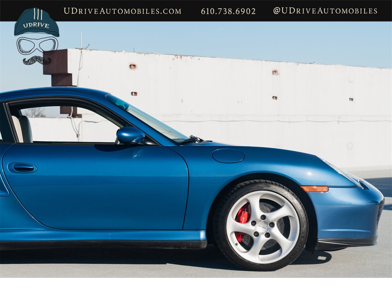 2001 Porsche 911 Turbo  996 Paint To Sample Denim Blue Leather to Sample Linen 1 of a Kind Spec - Photo 16 - West Chester, PA 19382