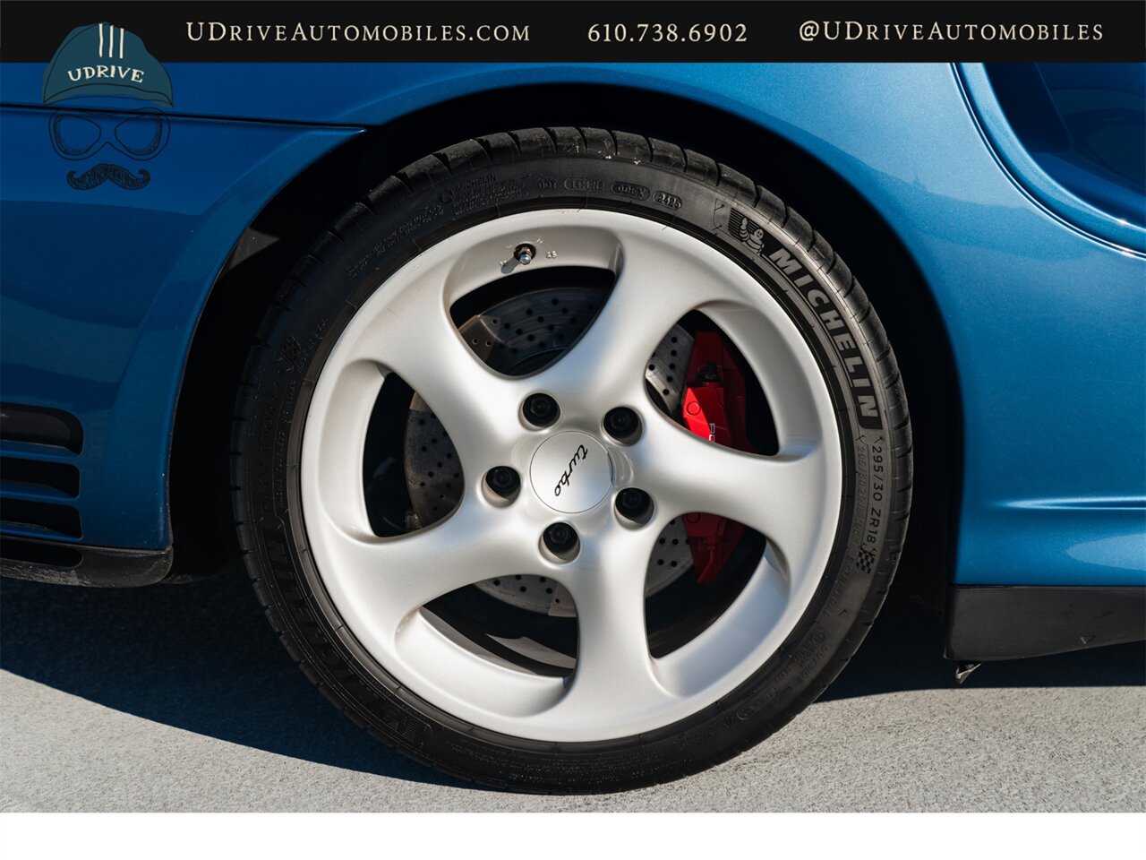 2001 Porsche 911 Turbo  996 Paint To Sample Denim Blue Leather to Sample Linen 1 of a Kind Spec - Photo 54 - West Chester, PA 19382