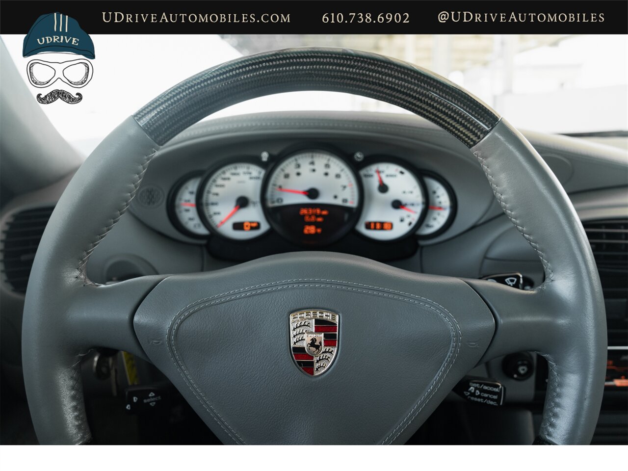 2001 Porsche 911 Turbo  996 Paint To Sample Denim Blue Leather to Sample Linen 1 of a Kind Spec - Photo 33 - West Chester, PA 19382