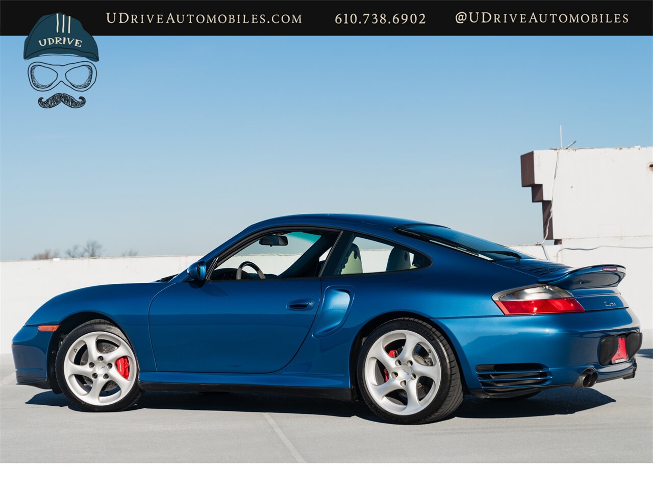 2001 Porsche 911 Turbo  996 Paint To Sample Denim Blue Leather to Sample Linen 1 of a Kind Spec - Photo 5 - West Chester, PA 19382