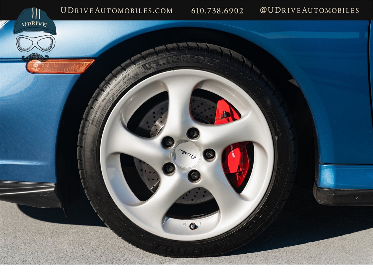 2001 Porsche 911 Turbo  996 Paint To Sample Denim Blue Leather to Sample Linen 1 of a Kind Spec - Photo 52 - West Chester, PA 19382