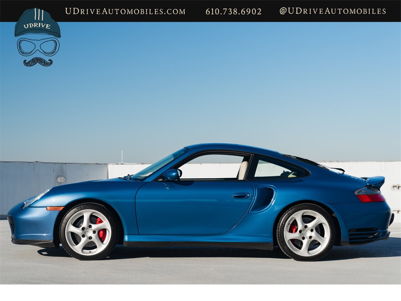 2001 Porsche 911 Turbo  996 Paint To Sample Denim Blue Leather to Sample Linen 1 of a Kind Spec - Photo 9 - West Chester, PA 19382