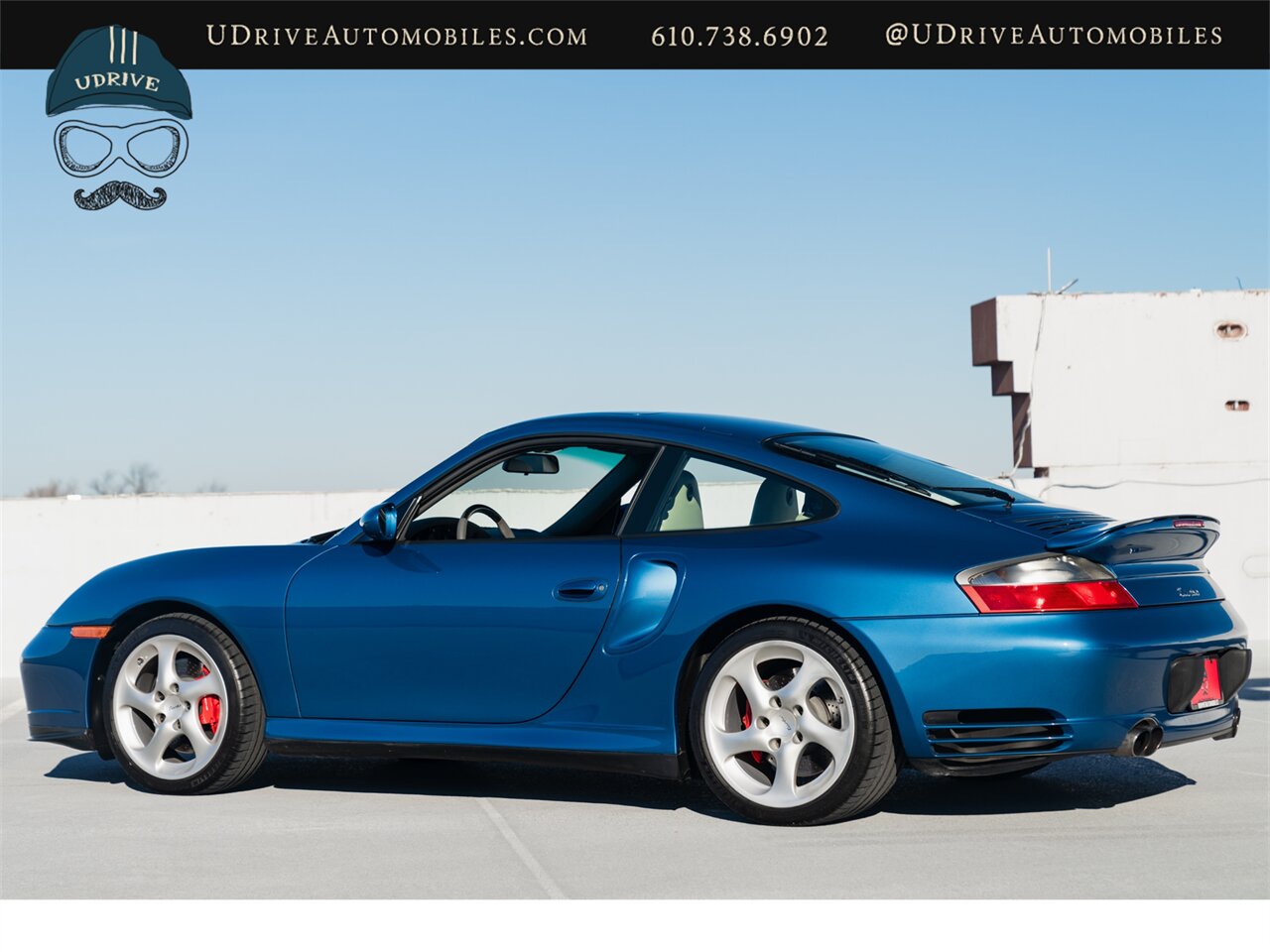 2001 Porsche 911 Turbo  996 Paint To Sample Denim Blue Leather to Sample Linen 1 of a Kind Spec - Photo 23 - West Chester, PA 19382