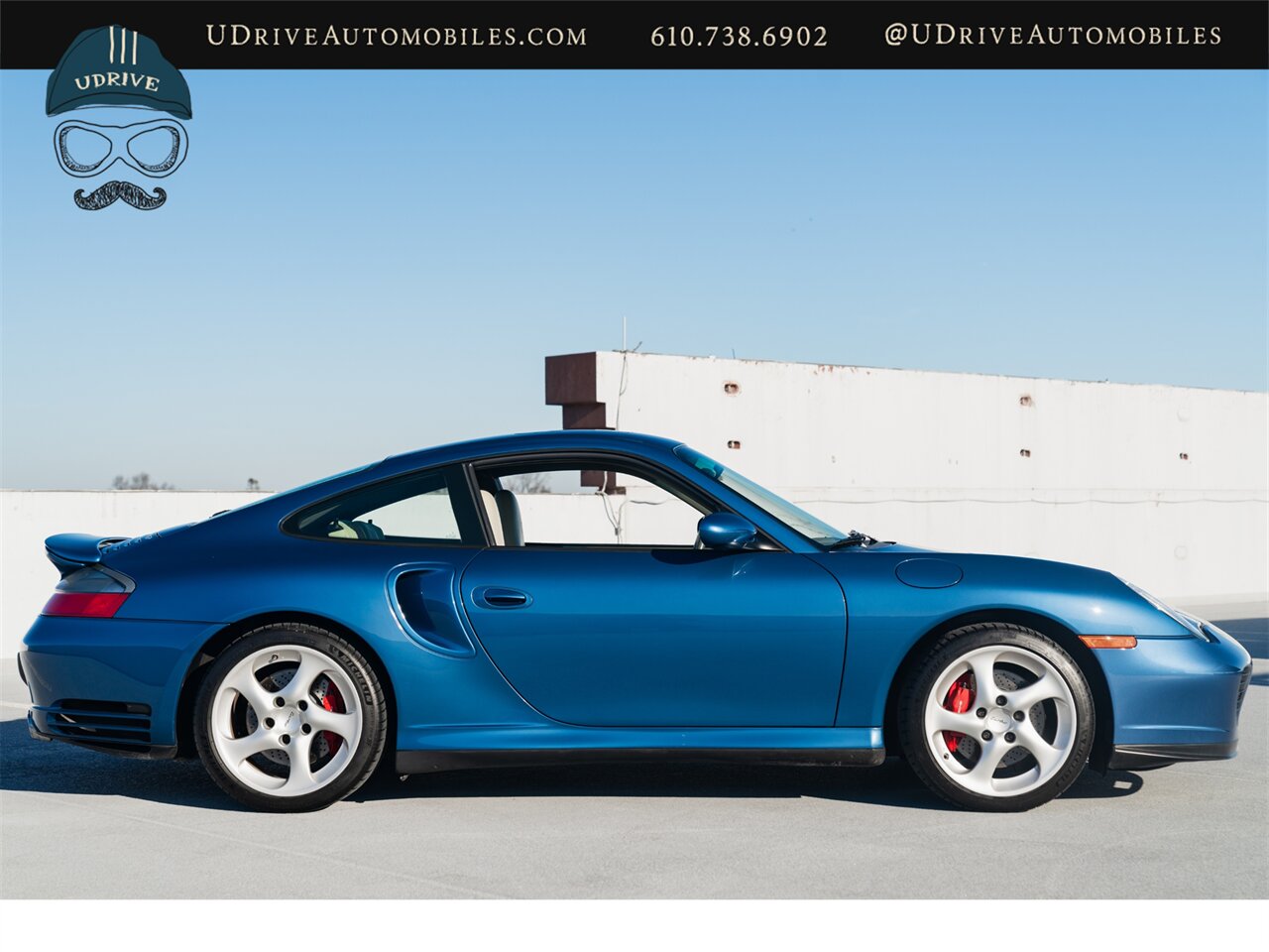 2001 Porsche 911 Turbo  996 Paint To Sample Denim Blue Leather to Sample Linen 1 of a Kind Spec - Photo 17 - West Chester, PA 19382