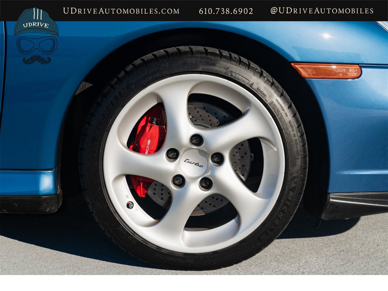 2001 Porsche 911 Turbo  996 Paint To Sample Denim Blue Leather to Sample Linen 1 of a Kind Spec - Photo 55 - West Chester, PA 19382