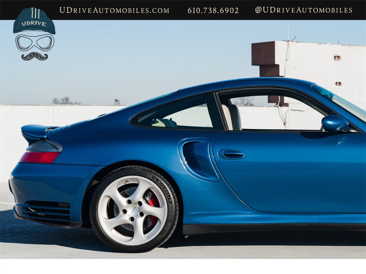 2001 Porsche 911 Turbo  996 Paint To Sample Denim Blue Leather to Sample Linen 1 of a Kind Spec - Photo 18 - West Chester, PA 19382