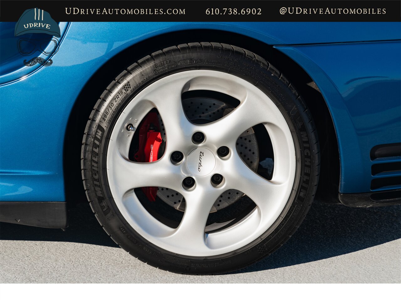 2001 Porsche 911 Turbo  996 Paint To Sample Denim Blue Leather to Sample Linen 1 of a Kind Spec - Photo 53 - West Chester, PA 19382