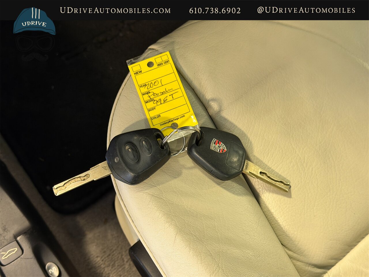 2001 Porsche 911 Turbo 996 Paint To Sample Denim Blue Leather to Sample Linen 1 of a Kind Spec - Photo 59 - West Chester, PA 19382