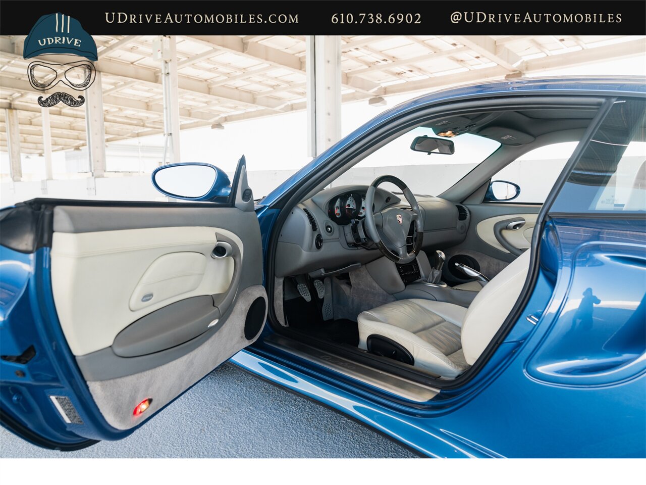 2001 Porsche 911 Turbo  996 Paint To Sample Denim Blue Leather to Sample Linen 1 of a Kind Spec - Photo 26 - West Chester, PA 19382