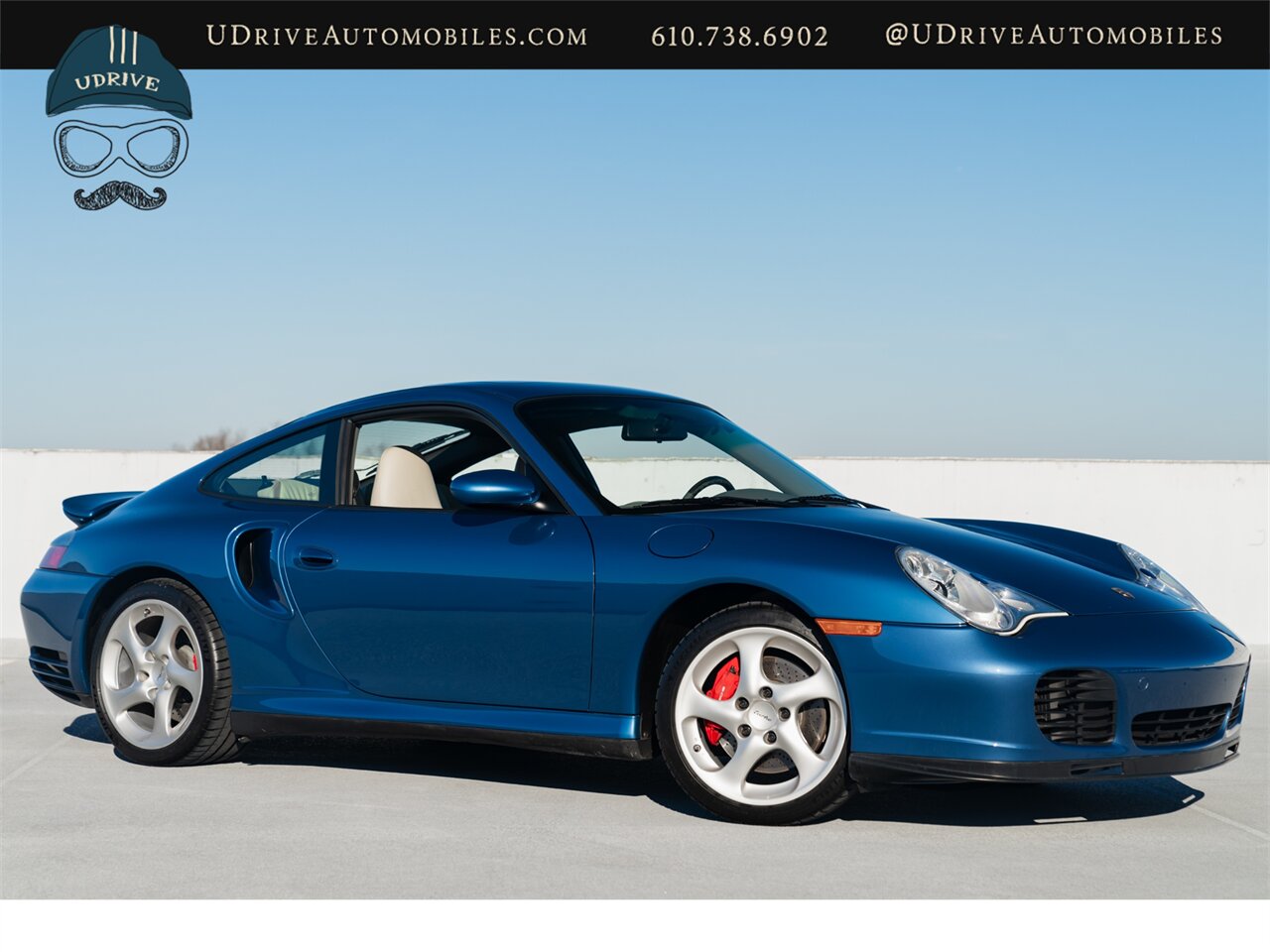 2001 Porsche 911 Turbo  996 Paint To Sample Denim Blue Leather to Sample Linen 1 of a Kind Spec - Photo 4 - West Chester, PA 19382