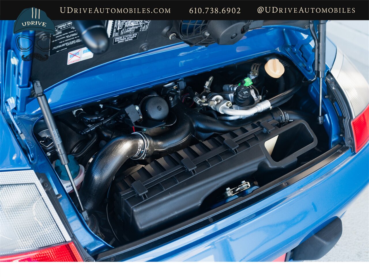 2001 Porsche 911 Turbo  996 Paint To Sample Denim Blue Leather to Sample Linen 1 of a Kind Spec - Photo 48 - West Chester, PA 19382