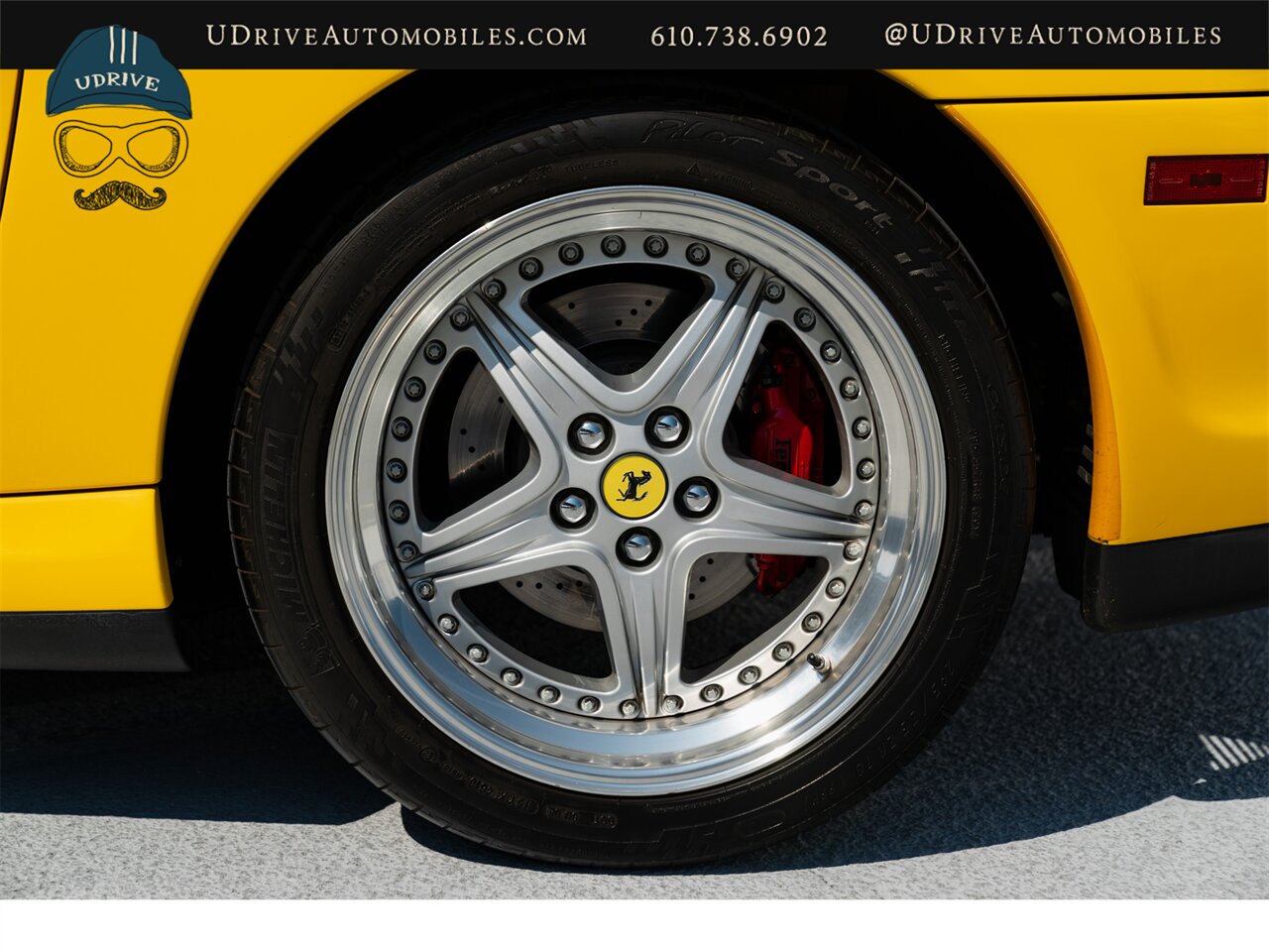 2001 Ferrari 550 Maranello  Fresh Major Service Modular Whls Daytona Seats Yellow Stitching Shields Service History Incredible Spec - Photo 71 - West Chester, PA 19382