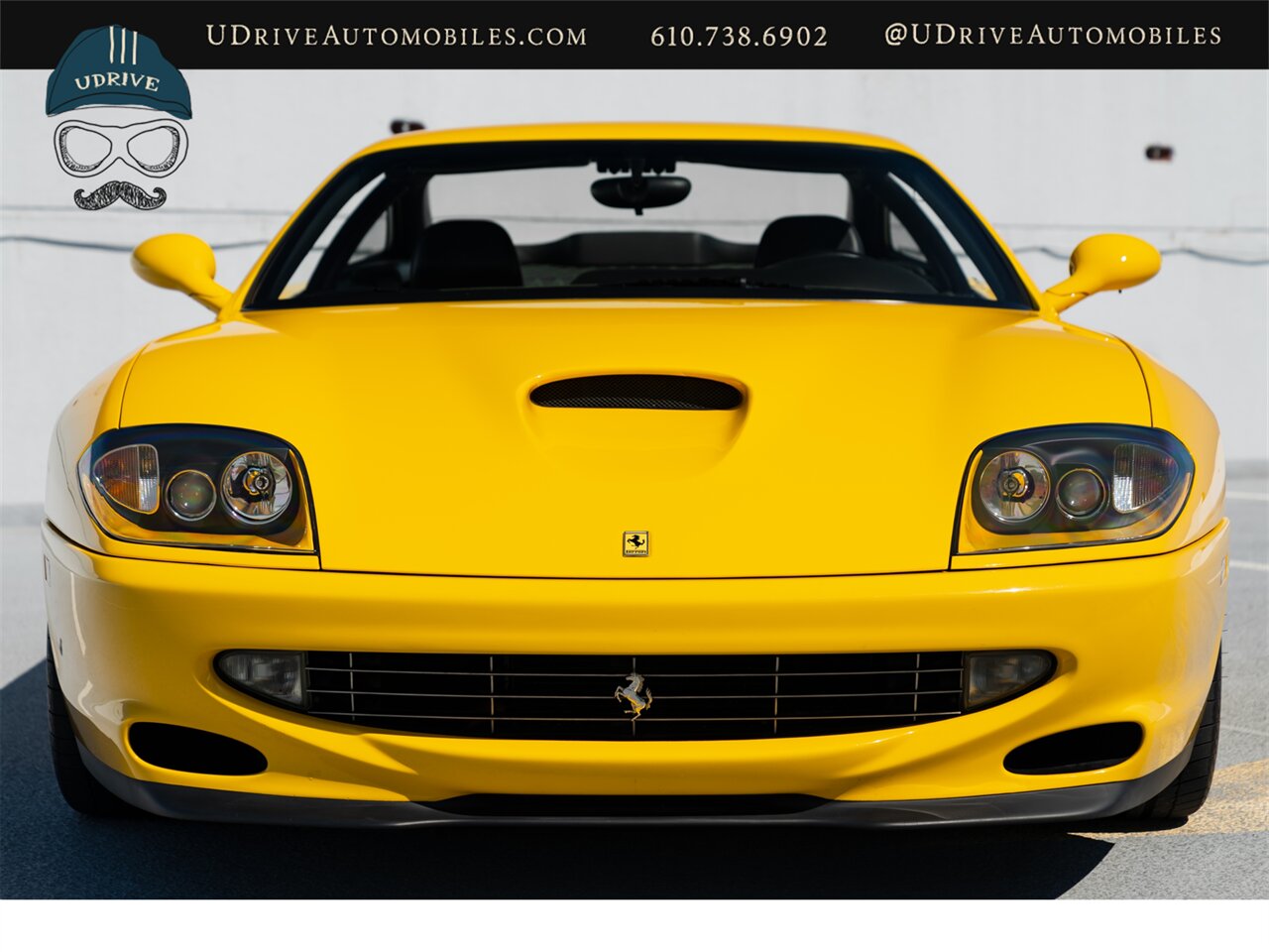 2001 Ferrari 550 Maranello  Fresh Major Service Modular Whls Daytona Seats Yellow Stitching Shields Service History Incredible Spec - Photo 13 - West Chester, PA 19382