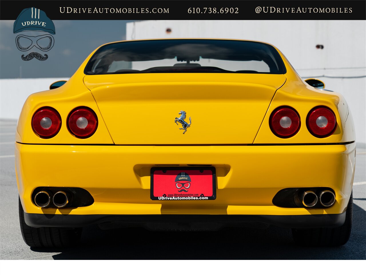 2001 Ferrari 550 Maranello  Fresh Major Service Modular Whls Daytona Seats Yellow Stitching Shields Service History Incredible Spec - Photo 21 - West Chester, PA 19382