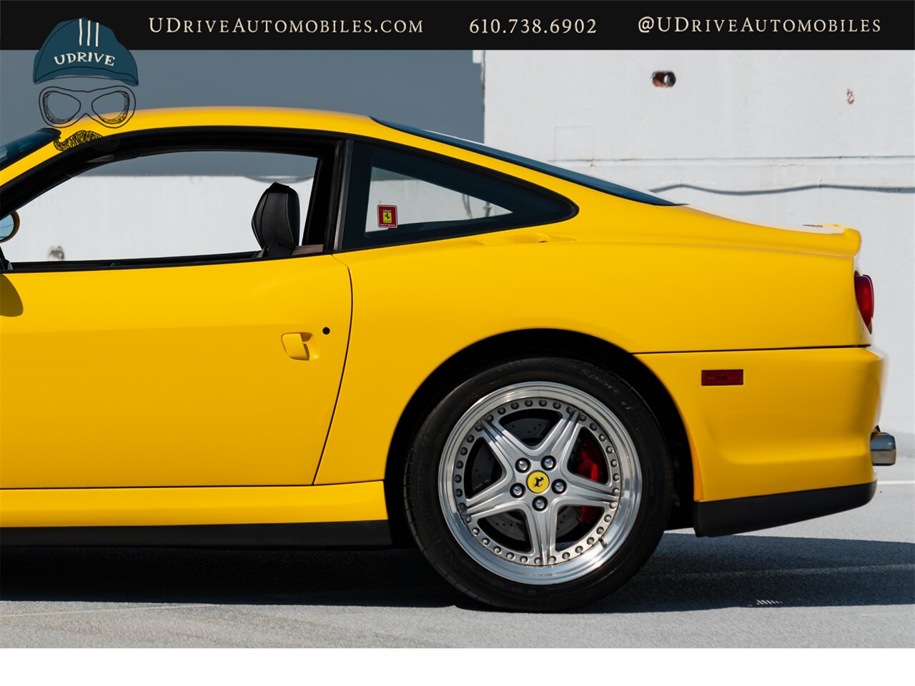 2001 Ferrari 550 Maranello  Fresh Major Service Modular Whls Daytona Seats Yellow Stitching Shields Service History Incredible Spec - Photo 24 - West Chester, PA 19382