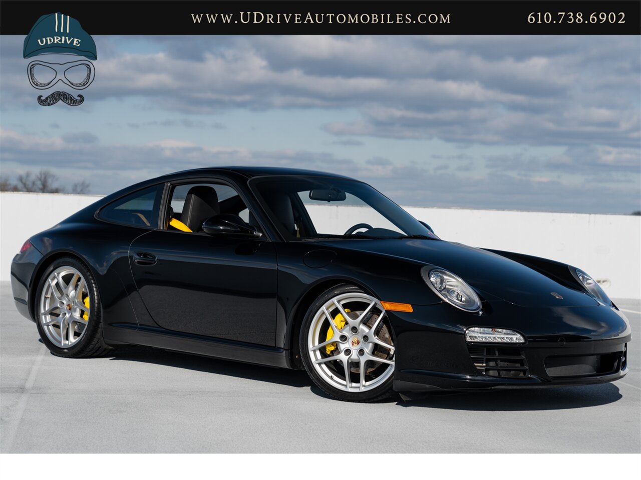 2009 Porsche 911 Carrera  997.2 911 6 Speed Sport Seats Chrono Yellow Dials Yellow Belts Serv Hist - Photo 4 - West Chester, PA 19382