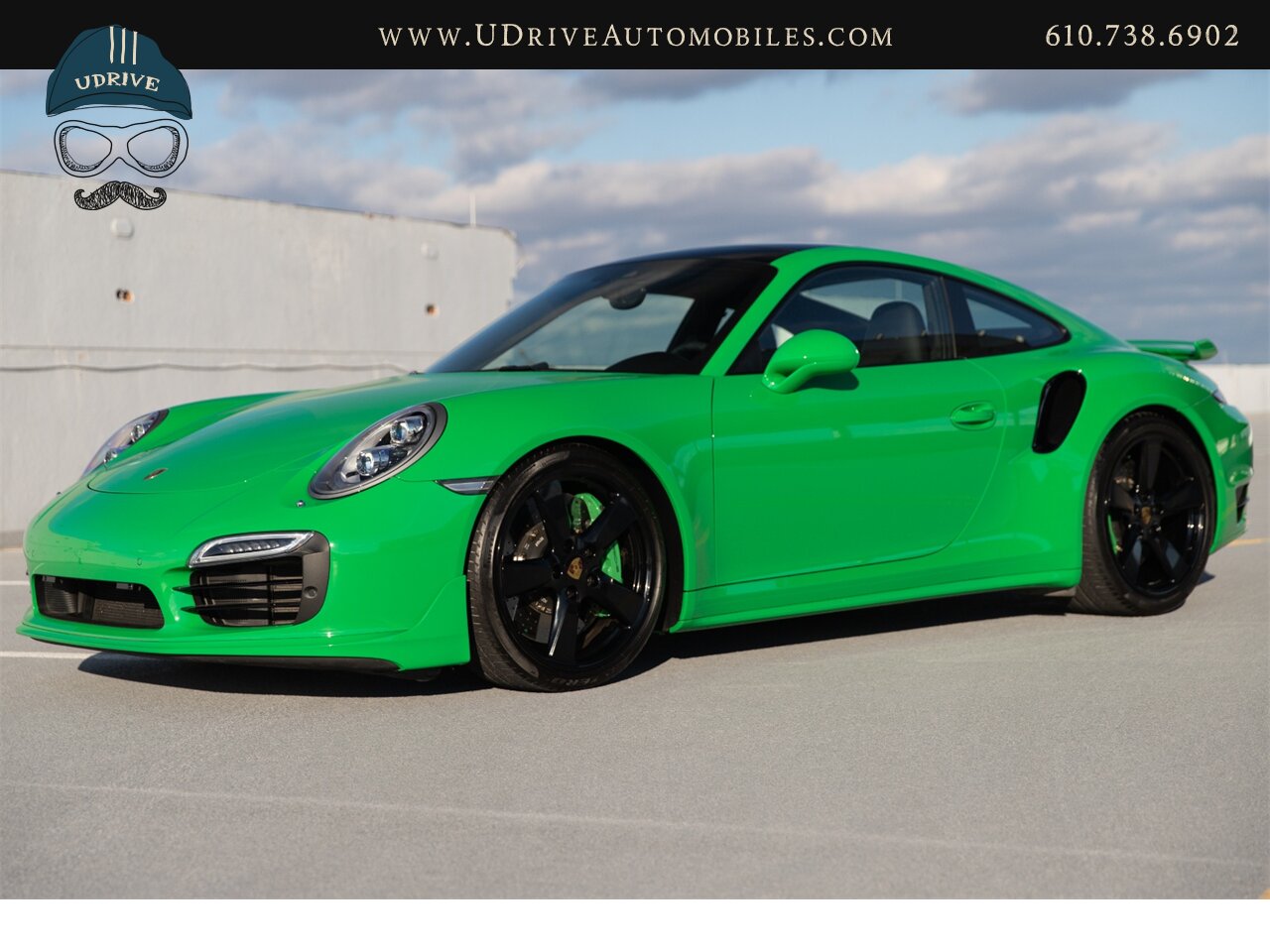 2016 Porsche 911 Turbo S PTS Viper Green Aerokit $203k MSRP  Painted Side Skirts Painted Grilles Wheels in Black - Photo 8 - West Chester, PA 19382