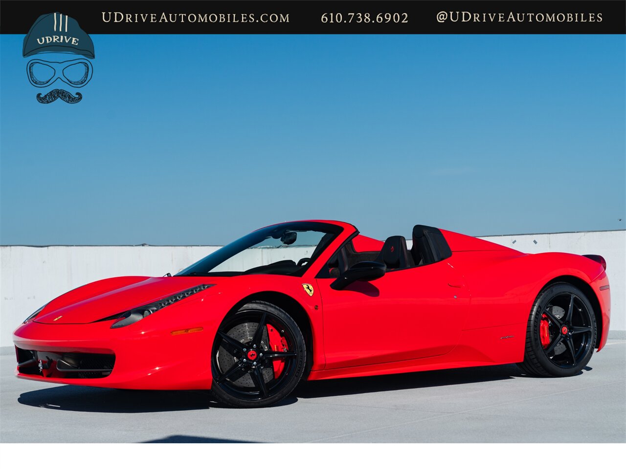 2013 Ferrari 458 Spider  COMING SOON TO CARS AND BIDS 6k Miles Carbon Racing PKG Carbon Racing Seats Carbon Steering Wheel Shields - Photo 1 - West Chester, PA 19382