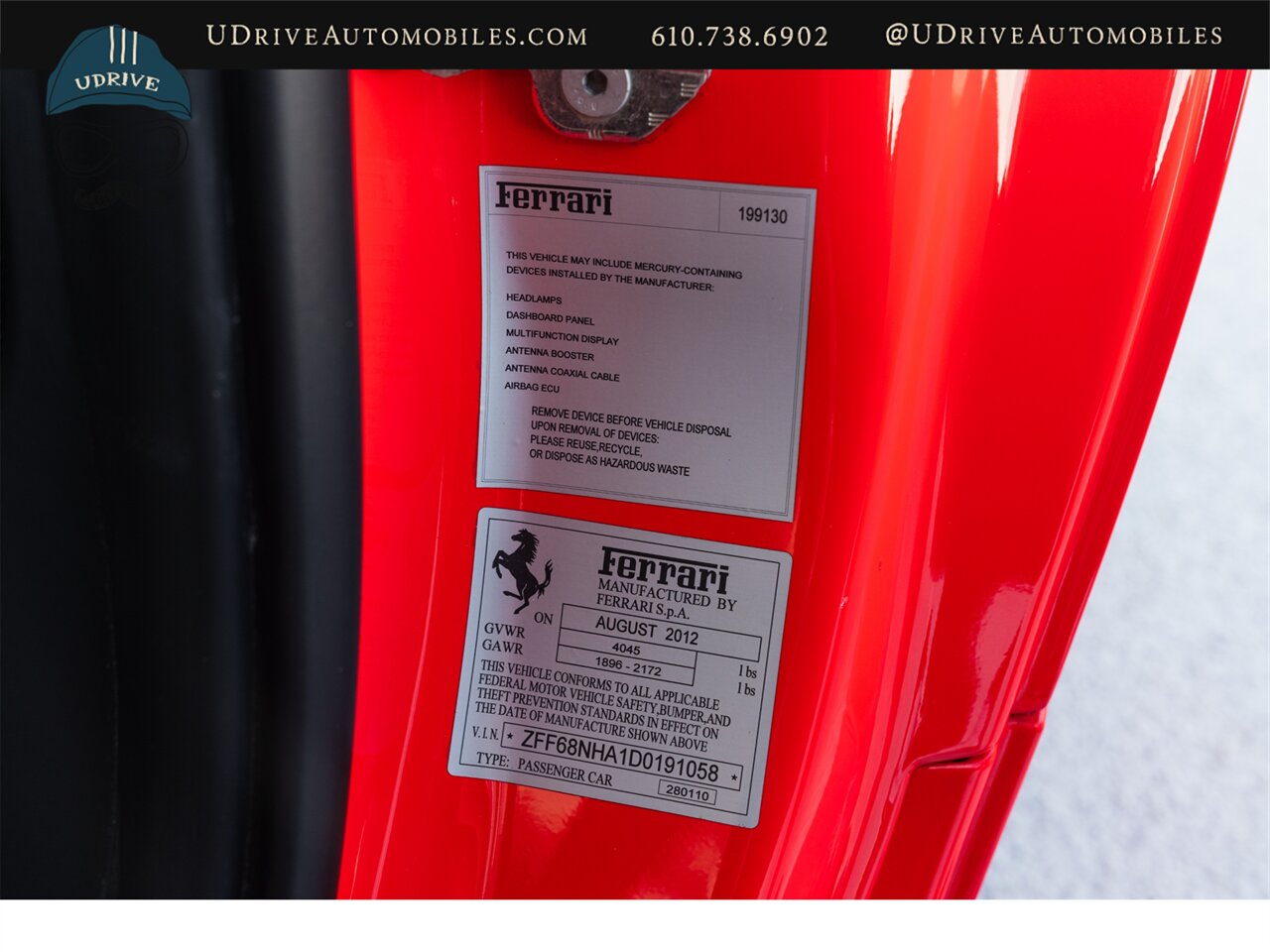 2013 Ferrari 458 Spider COMING SOON TO CARS AND BIDS 6k Miles Carbon Racing PKG Carbon Racing Seats Carbon Steering Wheel Shields - Photo 87 - West Chester, PA 19382
