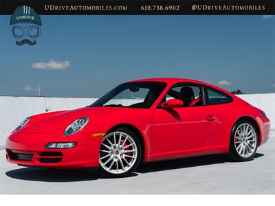 2006 Porsche 911 S  997 S 6 Speed Full Lthr Chrono Adap Sport Seats Sport Exhst Red Belts Coupe