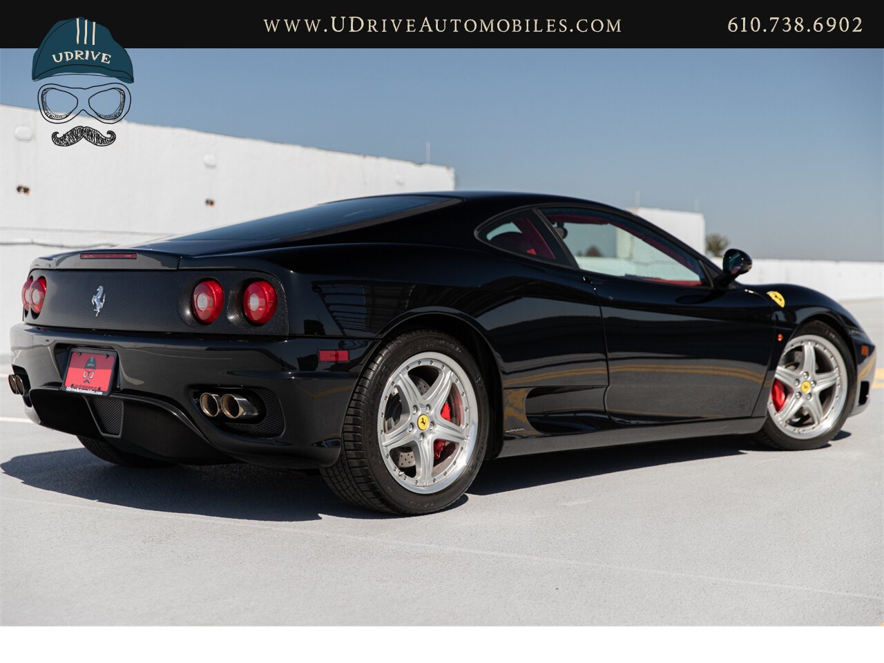 2004 Ferrari 360 Modena 6 Speed Manual Red Lthr Electric Daytona Seats  Modular Whls Lthr Rear Shelf Shields Serv Hist $173k MSRP - Photo 3 - West Chester, PA 19382