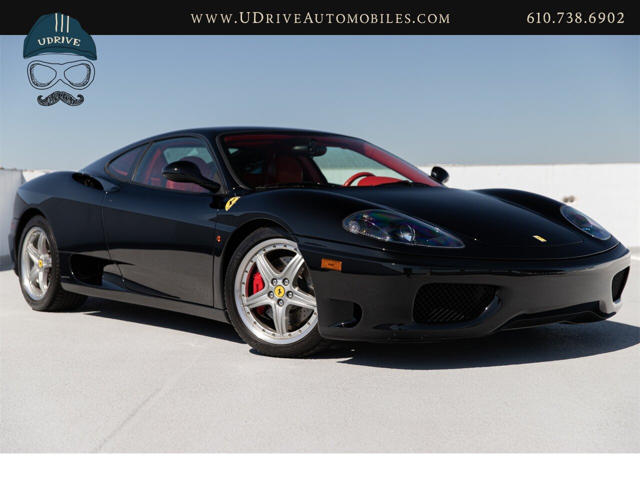 2004 Ferrari 360 Modena 6 Speed Manual Red Lthr Electric Daytona Seats  Modular Whls Lthr Rear Shelf Shields Serv Hist $173k MSRP - Photo 4 - West Chester, PA 19382