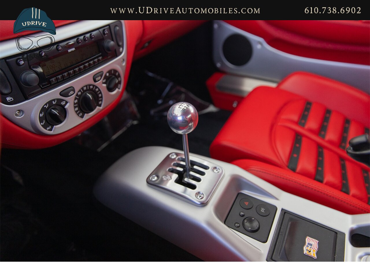 2004 Ferrari 360 Modena 6 Speed Manual Red Lthr Electric Daytona Seats  Modular Whls Lthr Rear Shelf Shields Serv Hist $173k MSRP - Photo 54 - West Chester, PA 19382