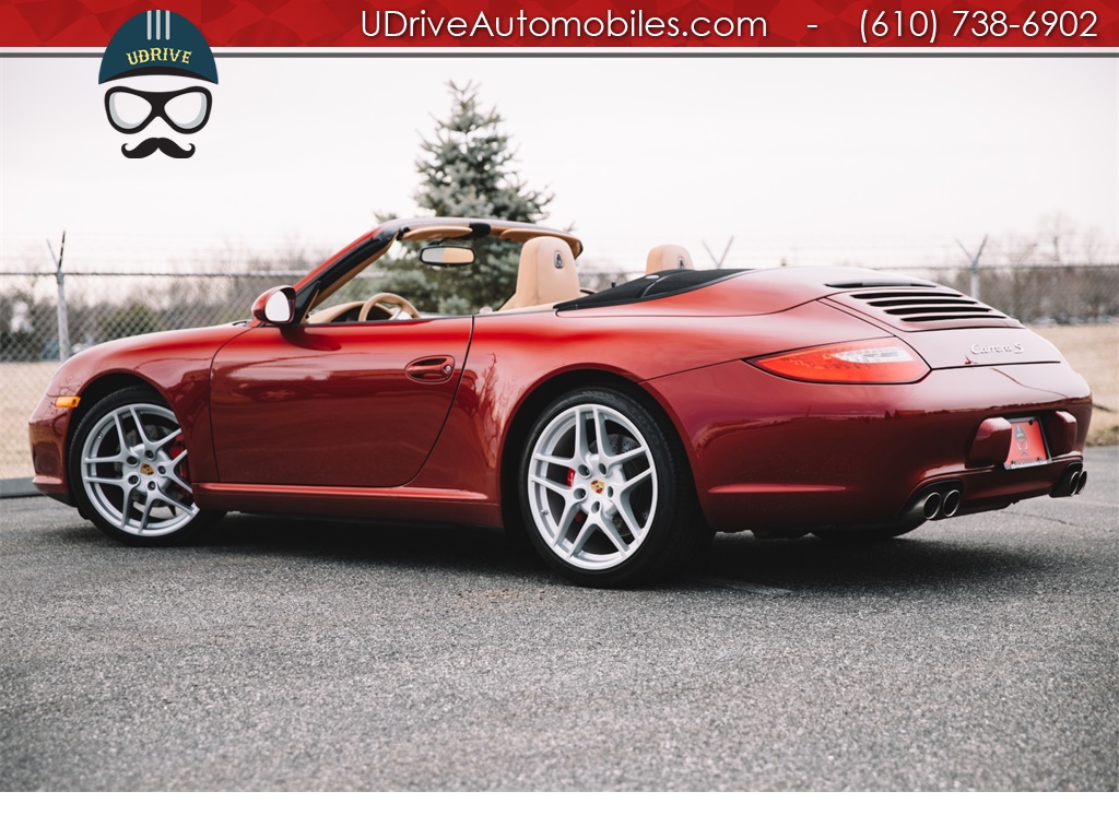 2009 Porsche 911 997.2 S Cabriolet 6 Speed Chrono Vent Seats  $110k MSRP - Photo 4 - West Chester, PA 19382