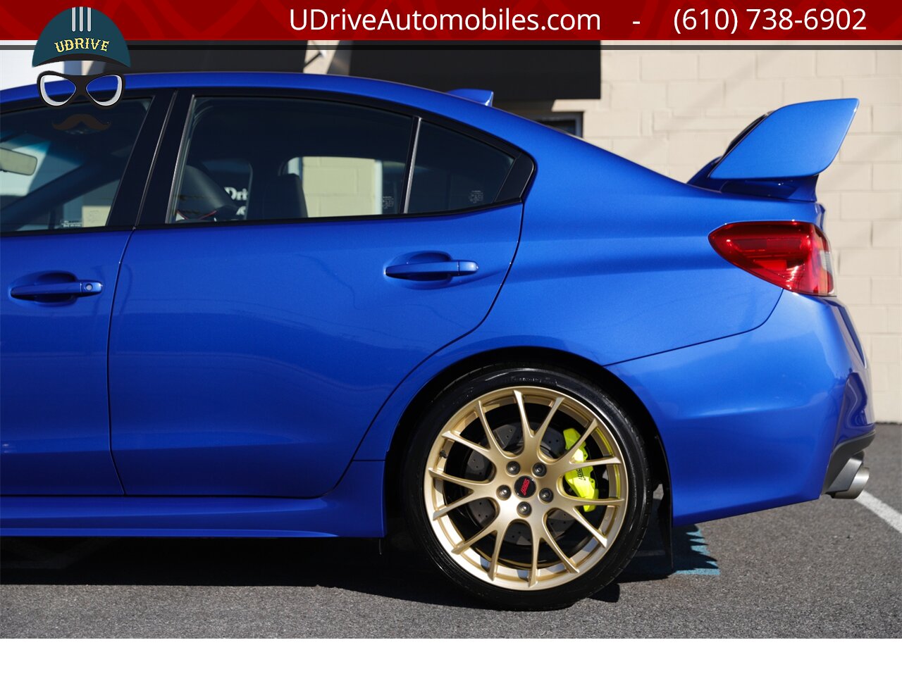 2019 Subaru WRX STI WR Blue Performance Pkg Recaro Seats 3k Miles  Type RA Gold Wheels Short Shift Better Than New - Photo 26 - West Chester, PA 19382