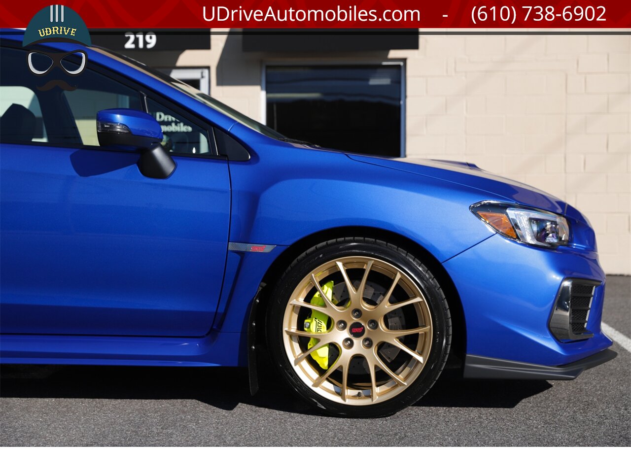 2019 Subaru WRX STI WR Blue Performance Pkg Recaro Seats 3k Miles  Type RA Gold Wheels Short Shift Better Than New - Photo 17 - West Chester, PA 19382