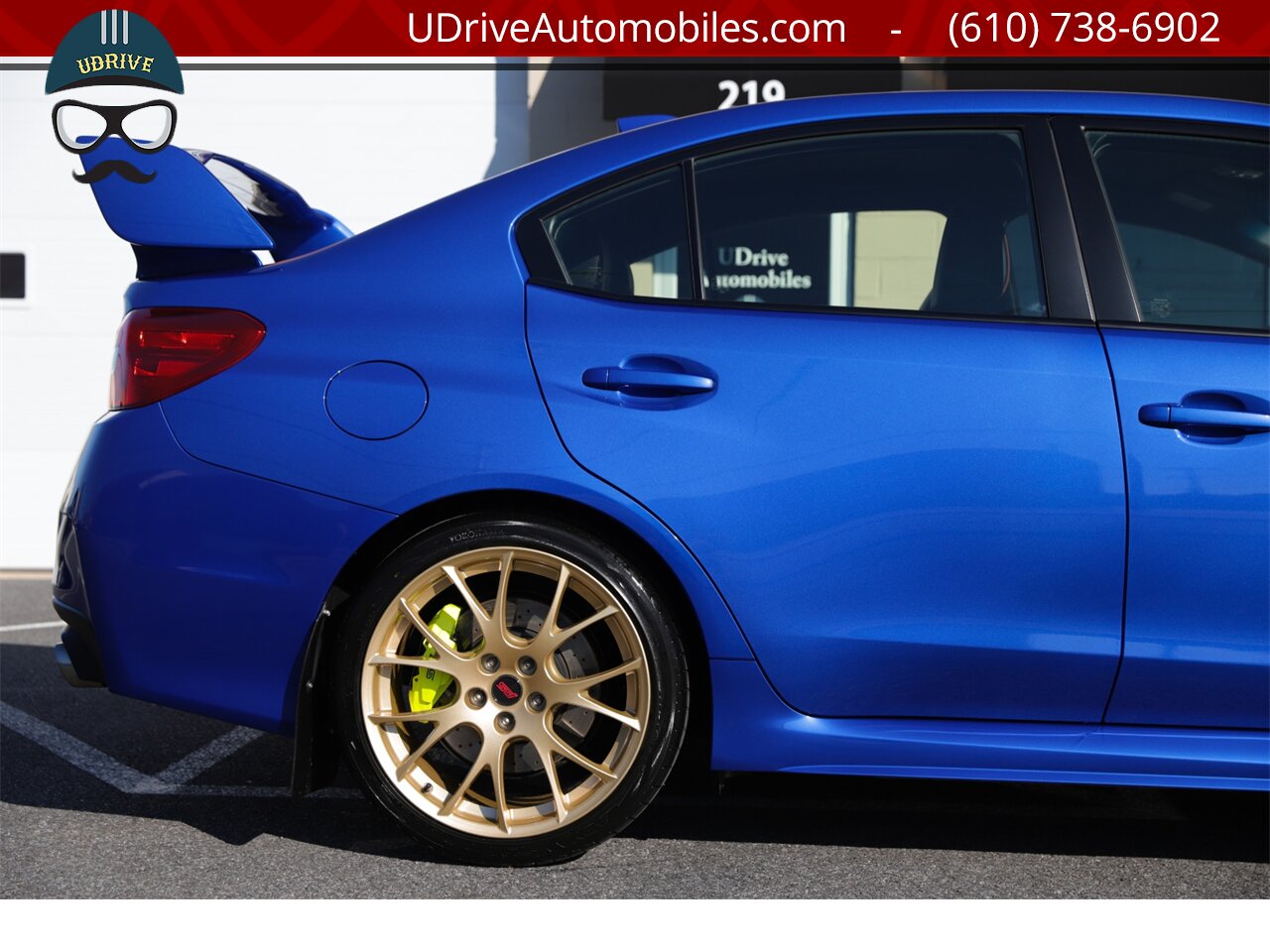 2019 Subaru WRX STI WR Blue Performance Pkg Recaro Seats 3k Miles  Type RA Gold Wheels Short Shift Better Than New - Photo 19 - West Chester, PA 19382