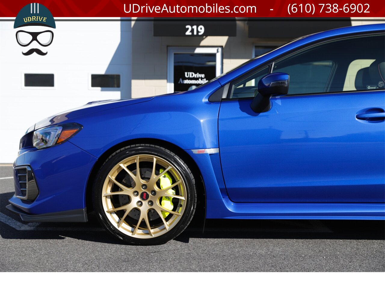 2019 Subaru WRX STI WR Blue Performance Pkg Recaro Seats 3k Miles  Type RA Gold Wheels Short Shift Better Than New - Photo 7 - West Chester, PA 19382