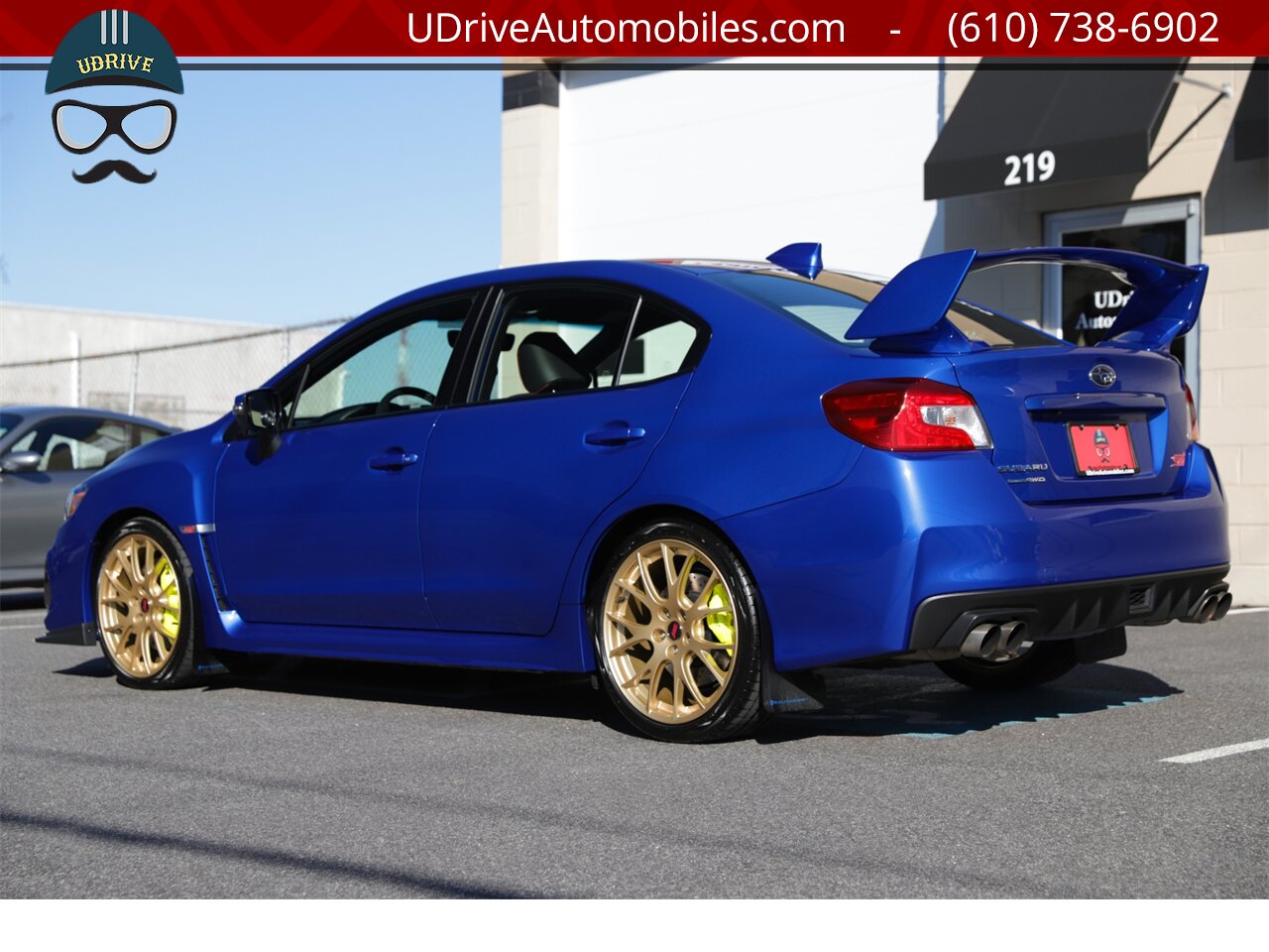 2019 Subaru WRX STI WR Blue Performance Pkg Recaro Seats 3k Miles  Type RA Gold Wheels Short Shift Better Than New - Photo 25 - West Chester, PA 19382