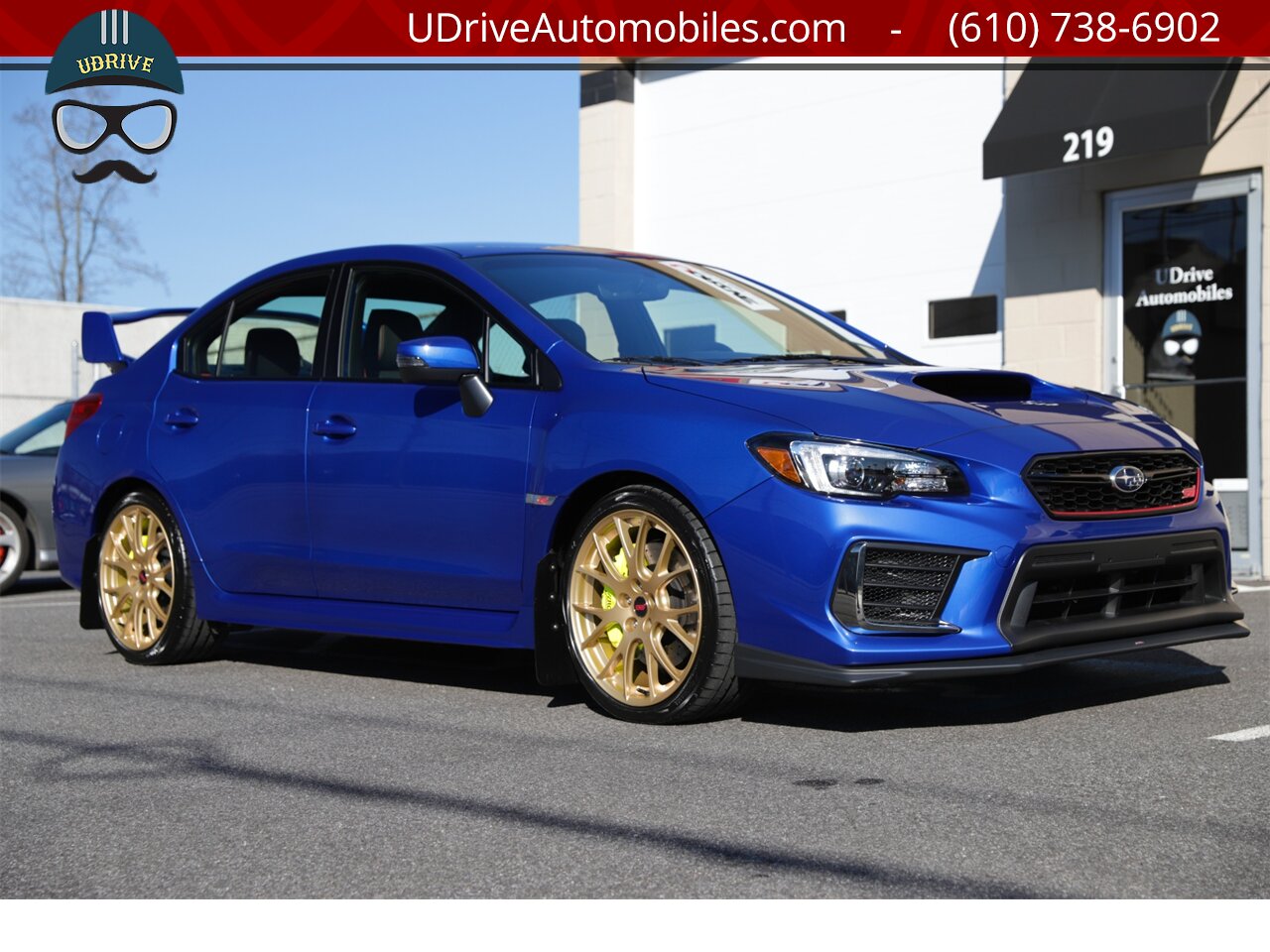 2019 Subaru WRX STI WR Blue Performance Pkg Recaro Seats 3k Miles  Type RA Gold Wheels Short Shift Better Than New - Photo 16 - West Chester, PA 19382