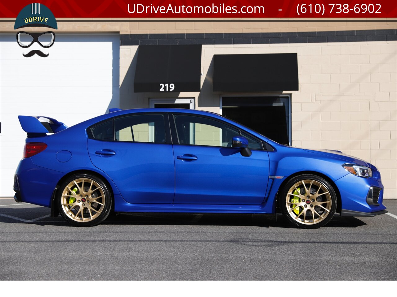 2019 Subaru WRX STI WR Blue Performance Pkg Recaro Seats 3k Miles  Type RA Gold Wheels Short Shift Better Than New - Photo 18 - West Chester, PA 19382