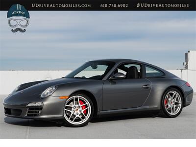 2009 Porsche 911 Carrera 4S  997.2 9k Miles Sport Chrono Sport Exhaust Vented Seats Meteor Grey Coupe