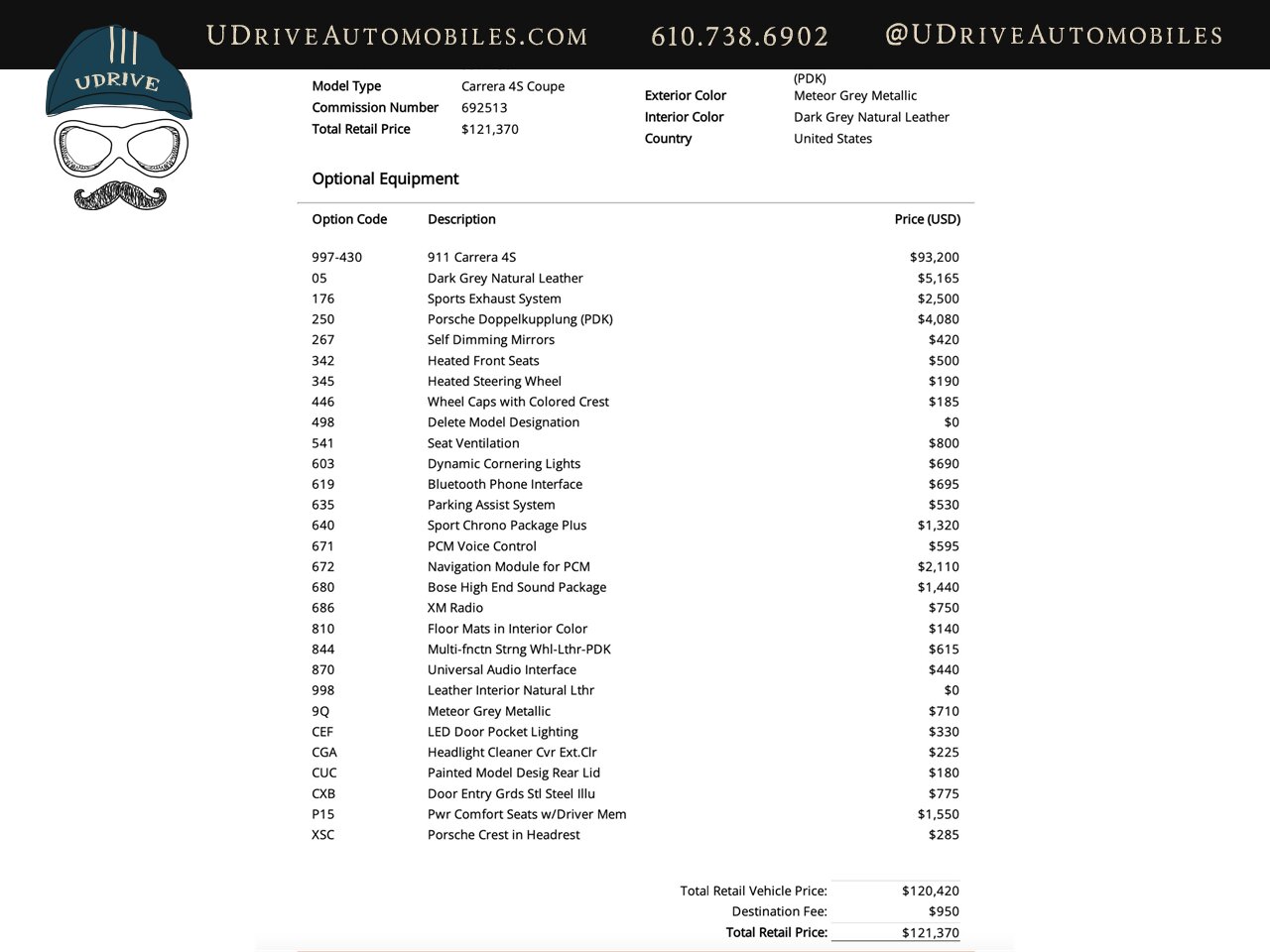 2009 Porsche 911 Carrera 4S  9k Miles Chrono Sport Exhaust Vented Seats Meteor Grey - Photo 1 - West Chester, PA 19382