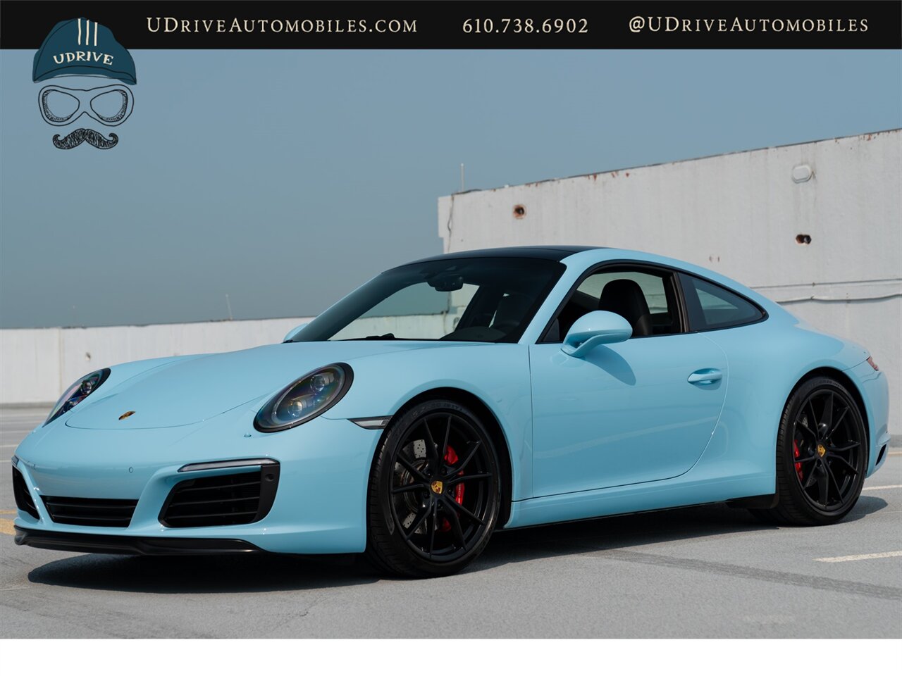 2017 Porsche 911 Carrera S  PTS Gulf Blue 7 Speed Manual 7k Miles Sport Pkg Prem Pkg Adap Sport Seats High Spec - Photo 12 - West Chester, PA 19382