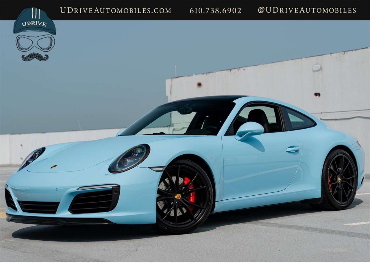 2017 Porsche 911 Carrera S  PTS Gulf Blue 7 Speed Manual 7k Miles Sport Pkg Prem Pkg Adap Sport Seats High Spec - Photo 1 - West Chester, PA 19382