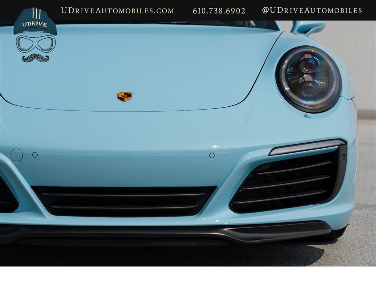 2017 Porsche 911 Carrera S  PTS Gulf Blue 7 Speed Manual 7k Miles Sport Pkg Prem Pkg Adap Sport Seats High Spec - Photo 13 - West Chester, PA 19382