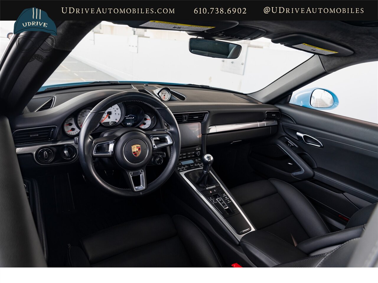 2017 Porsche 911 Carrera S  PTS Gulf Blue 7 Speed Manual 7k Miles Sport Pkg Prem Pkg Adap Sport Seats High Spec - Photo 31 - West Chester, PA 19382